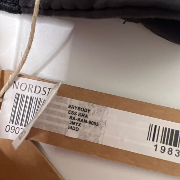 Skims Fit Every Day Strapless Black Bra Size 34DD Style BA-BAN 9055 - Picture 6 of 9